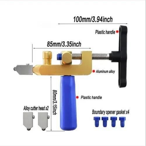 Generic Professional 2-in-1 Ceramic and Glass Tile Cutter, Portable Manual Construction Tool - image 2