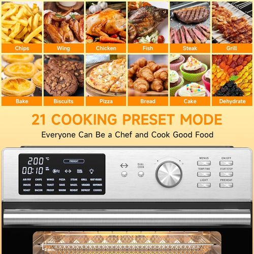product_image_name-VOSCOS-Air Fryer Oven 30L - 1800w-4