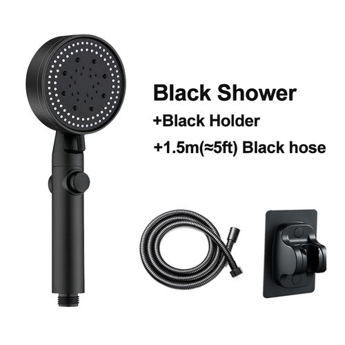 Premium Pressure Shower Quality Pressurized Head Handheld with On Off  Switch