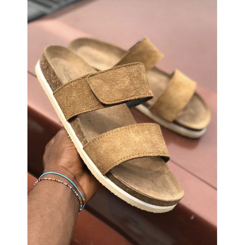Fashion Men's Casual Outdoor Slipon Pam Slippers Carton Brown Jumia