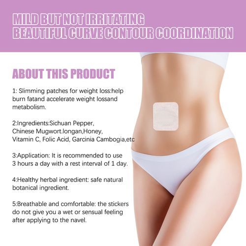 Natural Ingredients Fat Burning Patch Belly Shaping Patch Chinese