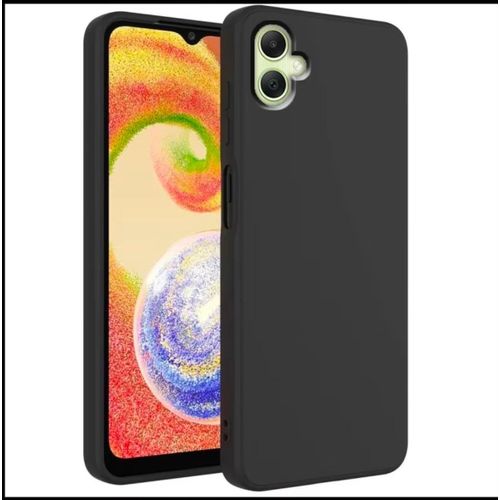 Samsung A06 Silicone Protective Case – Matte Black Elegance with Full Camera Coverage, Shockproof Corners & Scratch-Resistant Shield. ( Black ) - image 2