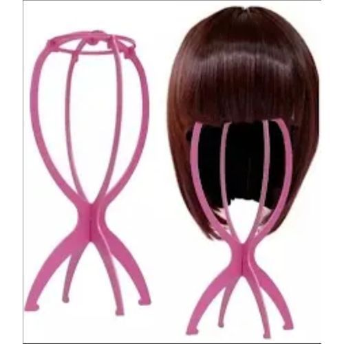 product_image_name-Fashion-2 Pcs Foldable Dummy Cap Mannequin Wig Stand Display-1