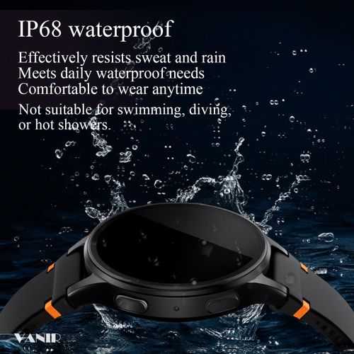 product_image_name-VANIR-Smart Watch for Men & Women, Bluetooth Smartwatch for Android iOS, 1.85" HD Touch Screen, IP68 Waterproof, Fitness Activity Tracker, Pedometer, Sports Watch-4