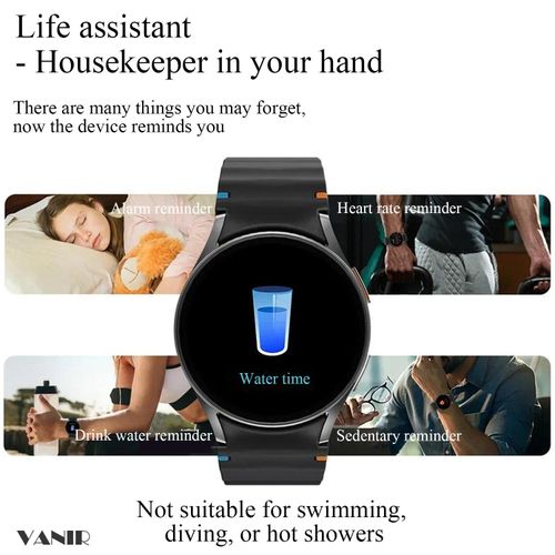 product_image_name-VANIR-Smart Watch for Men & Women, Bluetooth Smartwatch for Android iOS, 1.85" HD Touch Screen, IP68 Waterproof, Fitness Activity Tracker, Pedometer, Sports Watch-7