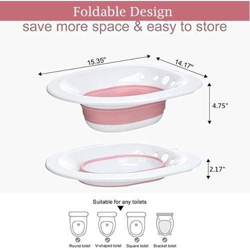 Generic Sitz Folding Toilet Seat Bath For Postpartum Treatment - image 4