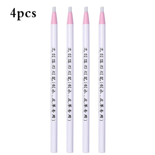 Generic (4pcs)Sewing Mark Pencil Fabric Invisible Erasable Pen Tailor's  Chalk For Dressmaker Craft Marking DIY Clothing Sewing Accessories DON