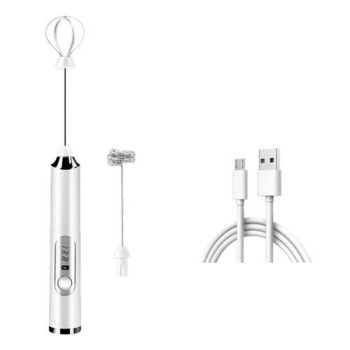 Handheld Electric Coffee Milk Frother Whisk Egg Beater USB