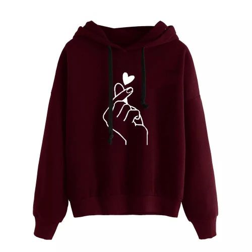 product_image_name-Fashion-Wine Hoodie White Print-1