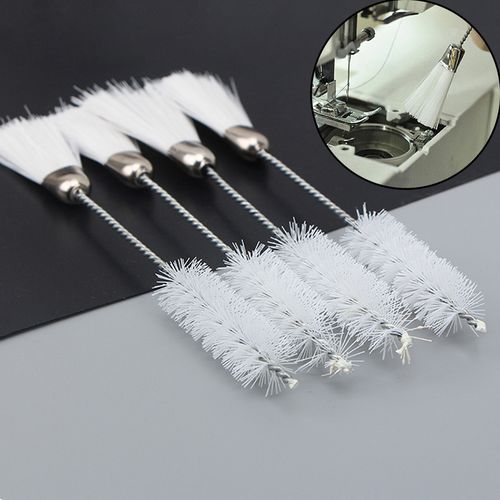 2 Pieces Multi-function Double Ended Cleaning Brush Sewing Machine Clean  Tail