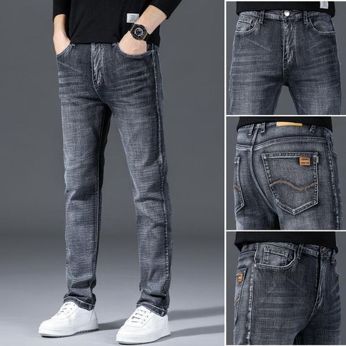 Fashion ORIGINAL Stock Jeans Trouser For Men -Grey