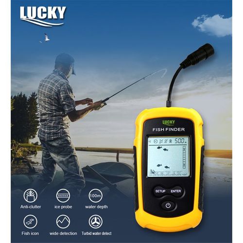 Generic Sonar Fish Finders Fishing Lure Echo Sounder Fishing Finder Lake  Sea Fishing