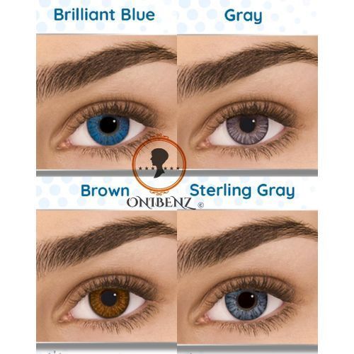 product_image_name-FreshLook-4pcs Of Lenses- Brilliant Blue, Gray, Brown,  Sterling Gray-1