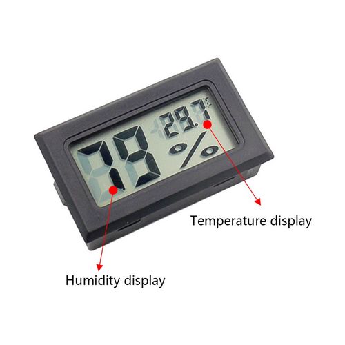 Mini Digital LCD Indoor Convenient Temperature Sensor Humidity