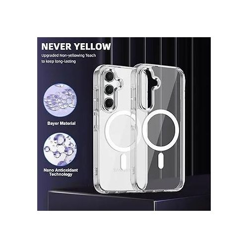product_image_name-Generic-Samsung Galaxy A56 Genuine Magsafe transparent Back Case-3