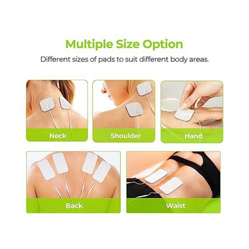 20pcs Latex-free Tens Unit Electrode Pads Medical Grade 5x5cm