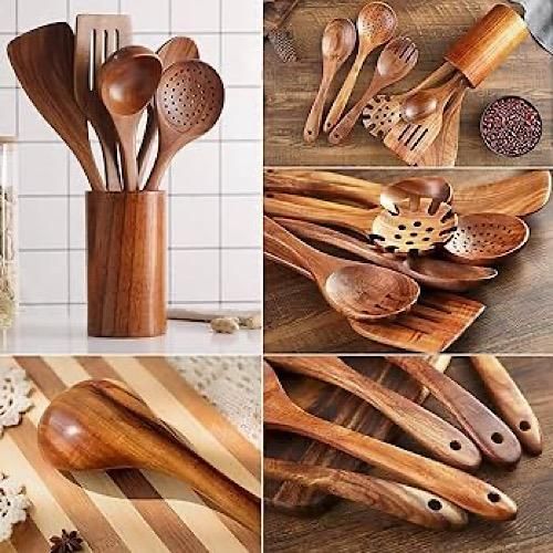 product_image_name-Generic-Wooden Cooking Spoon-4