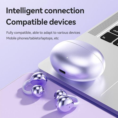 Generic Wireless Earpods Bluetooth 5.4 Earphones ENC Headphone Noise Cancelling With Mic - image 8