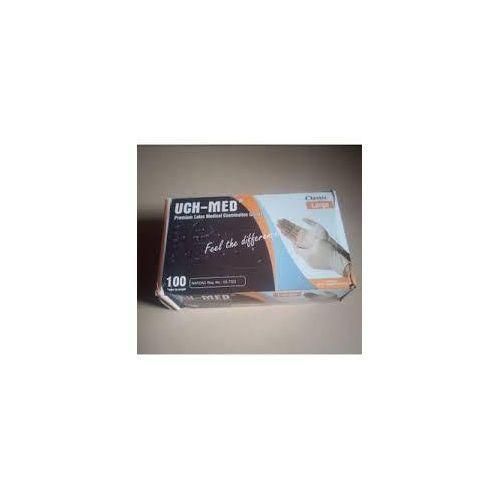 product_image_name-Generic-Den-V Latex Medical Examination Gloves- Non Sterile - pack of 100 gloves-1