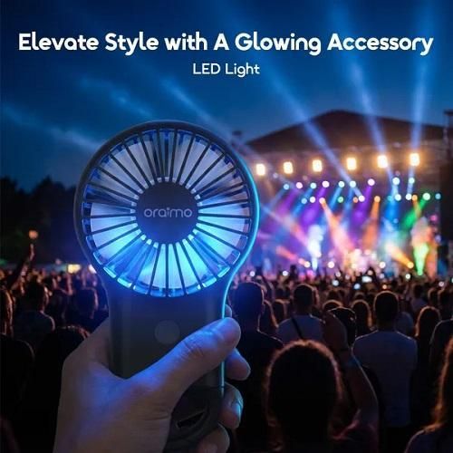 product_image_name-Oraimo-Airgo 75g Lightweight Led Handheld Fan-5