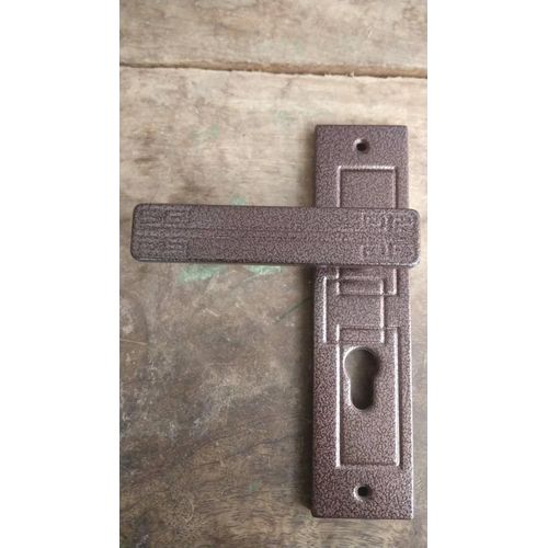 Generic Small Size Quality Door Lock For Wooden & lron Doors & Keys- Dark Brown