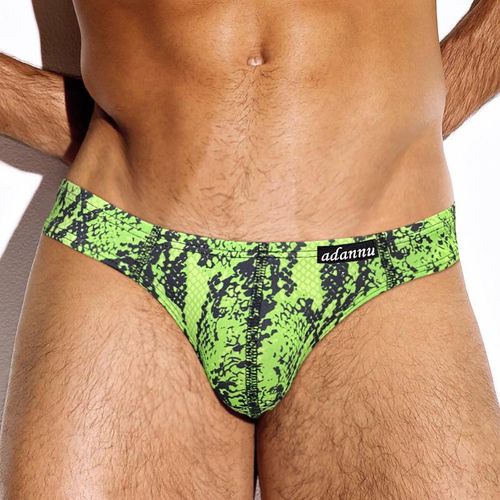 Alligator Pouch Mens Thong Underwear