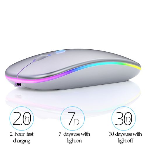 A2 Led Gaming Rechargeable Wireless Mouse
