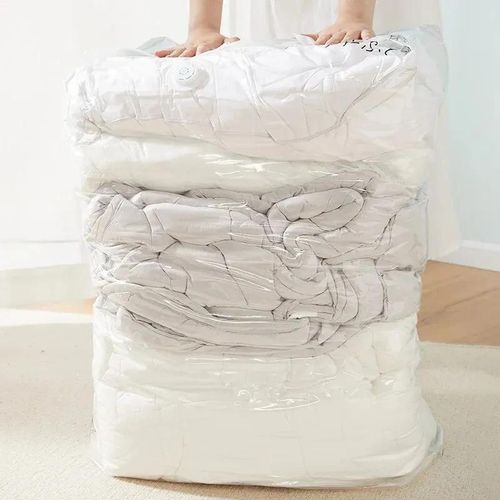 Generic Vacuum Storage Bags, 2-Pack, Clear - image 4