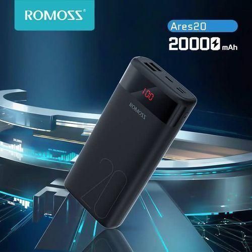 product_image_name-Generic-Romos Ares 20 Power Bank 20000mAh USB, IPhone, Type-C Input-2