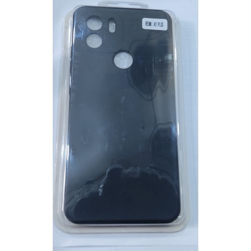 product_image_name-Generic-Silicon Back Case For REDMi A2+ (a2 Plus) - Black-1
