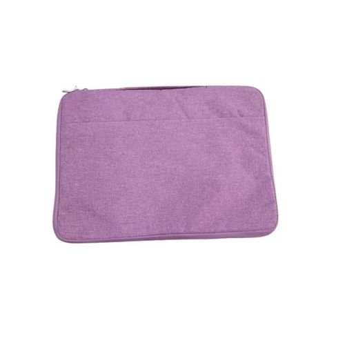 Generic 13-Inch Laptop Sleeve Bag with Front Pocket – Pink - image 3