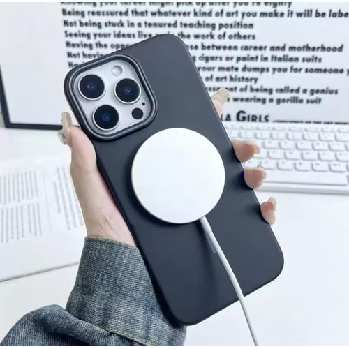 product_image_name-Generic-Ultra Thin Simple Magnetic Wireless Charging Colorful Case For iPhone For 14 15 16 MagSafe Hard PC Cover-5