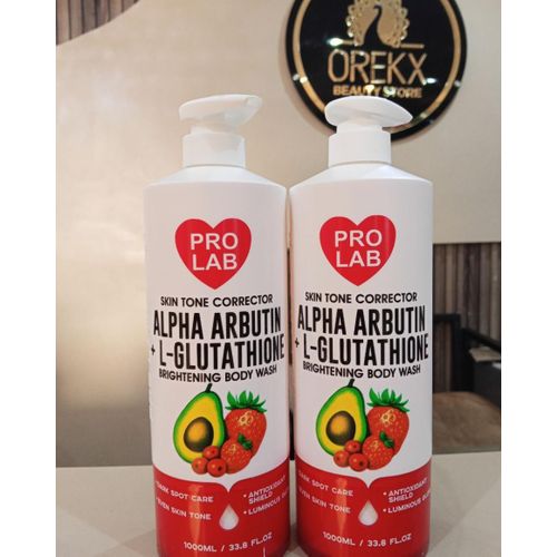 product_image_name-Prolab- Alpha Arbutin + L-Glutathione Brightening Body Wash-1