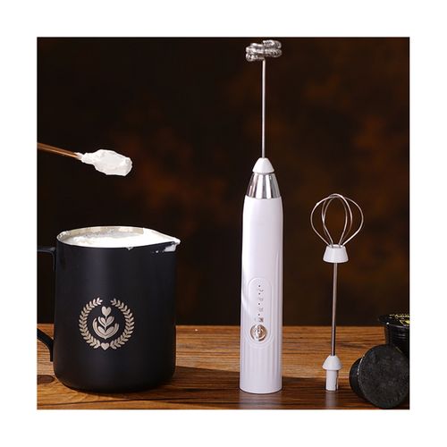 Portable Electric Milk Frother Rechargeable Foam Maker Handheld Matcha –