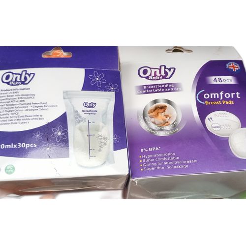 product_image_name-Generic-Breast Milk Storage Bags(30pcs)+ Breast Pads (40pcs)-1