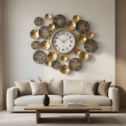 Generic Modern Metal Wall Clock