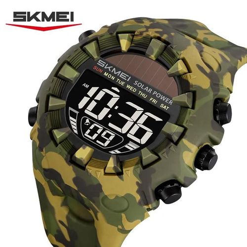 Skmei Digital Sport Military Leather Wristwatch