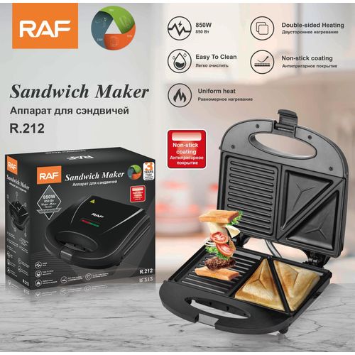 product_image_name-Generic-SMART Energy Saving Electric Barbecue And Sandwich 2in1 Grill Maker Shawarma Grill Maker - Automatic Electric Griller Sandwich Kitchen Grill Press Maker 2 Slice Toaster Bread Toasting Machine-1