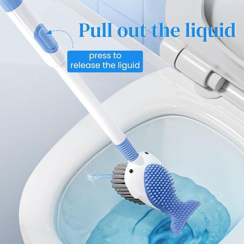 Generic Toilet Brush with Built in Soap Dispenser - image 3