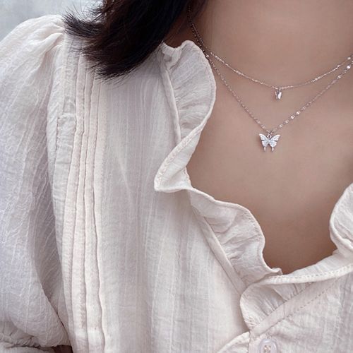 Butterfly necklace jumia Sale