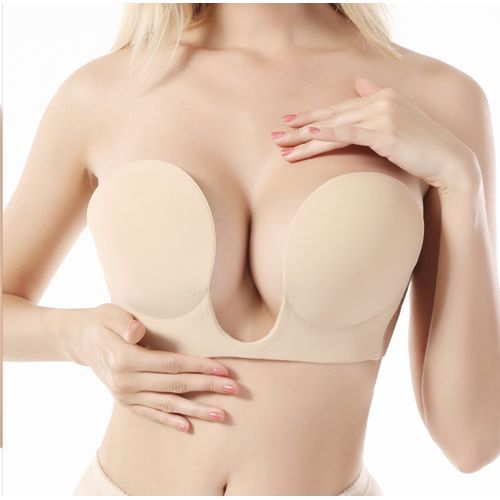 Fashion Ladies Smart Pushup Bra, (cordless Silicone Bra)