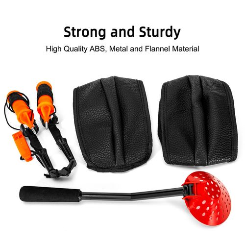 Generic Ice Fishing Equipment Set Ice Fishing Spoon Ice Picks Knee Pads  Combination