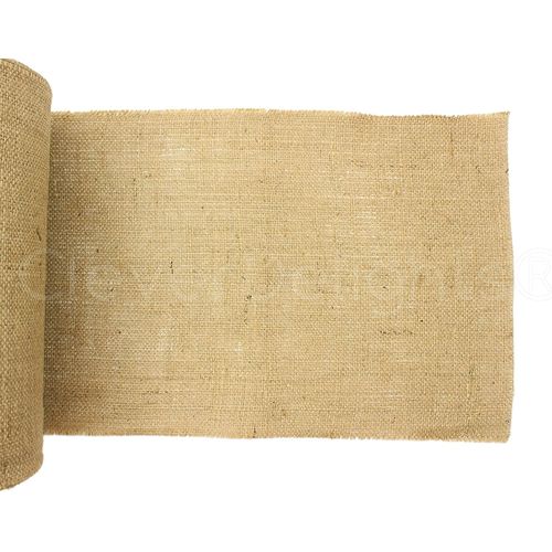 Generic CleverDelights 14 Natural Burlap Industrial Grade 50 Yard