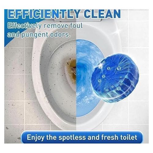 Generic Toilet Bowl Cleaner Tablets Stain Remover Bathroom Flush - image 5
