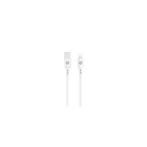 Digifon Silicone 15W USB-A To Type-C 1M Cable for Type-C Devices - White