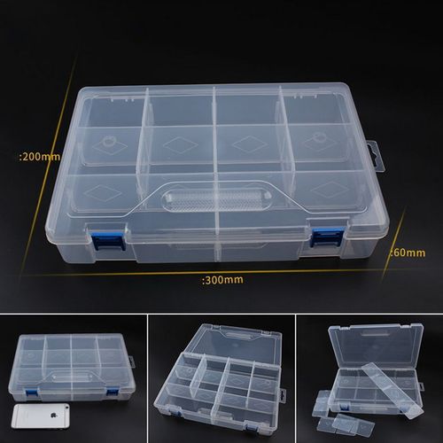 Generic Hot Sale 7Size Nuts Bits Cells Portable Jewelry Tool Box