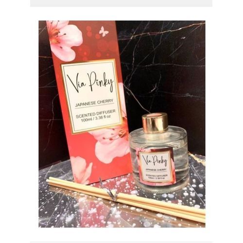 product_image_name-via pinky-JAPANEES CHERRY Scented Reed Diffuser 100ml-1