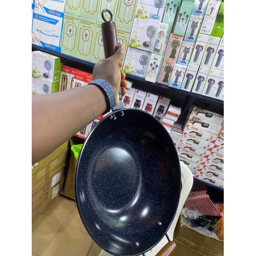 Generic Uncoated Iron Pan Hand-Forged Non-Stick Iron Fry Pans (Two handles)
