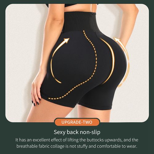 Fashion (Black)Women Hip Pads High Waist Trainer Shapewear Straps And Hooks  Waist Control Body Tummy Shaper Lifter Thigh Trimmer BEA