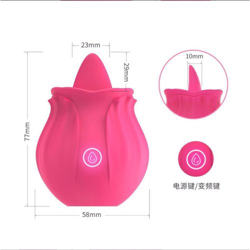 product_image_name-Generic-Vagina Clitoris Sucker Rose Masturbator for women -2